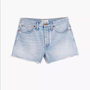 NWT Madewell relaxed denim shorts - 26 curvy